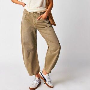 Size 27 Free People Barrel Jeans